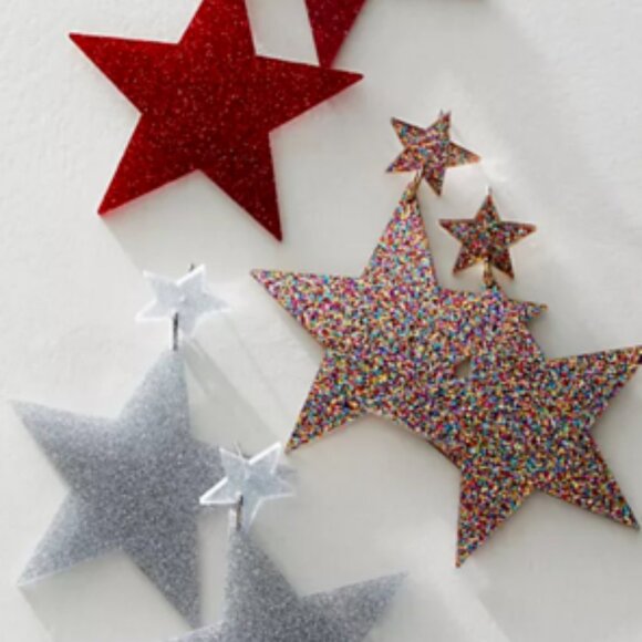 Free People Seeing Stars Dangle Earrings - Picture 5 of 5